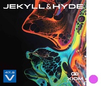 Накладка Xiom JEKYLL-HYDE V47,5 (чёрная, 2.1)